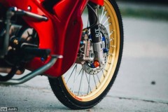 Té ngữa với Wave 110 độ hệ thống phanh sau đắt hơn cả chiếc xe