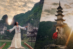 Tiên cảnh trần gian ở Ninh Bình được cô nàng 9X chinh phục