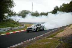 Vaughn Gittin drift Ford Mustang RTR 900 mã lực chinh phục Nurburgring