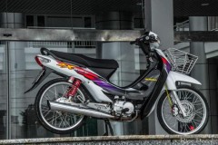 Wave 50cc lên đời siêu khủng với bộ cánh Wave ZX huyền thoại