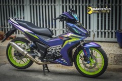 Winner 150 độ đơn giản với điểm nhấn là khẩu thần công STB đầy uy lực