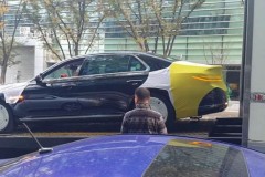 Bắt gặp Genesis G90 2019 với rất ít ngụy trang, lưới tản nhiệt lạ kiểu Superman