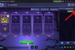 Cài đặt bàn phím chơi Mobile Legends: Bang Bang