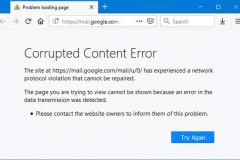 Cách sửa lỗi Corrupted Content Error trên Firefox