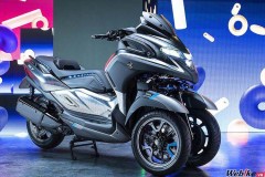 Soi chi tiết xe tay ga 3 bánh Yamaha 3CT Prototype vừa ra mắt tại Châu Âu