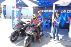 Sức mạnh vượt trội của động cơ Blue Core trên xe ga Yamaha