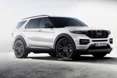 Ford Explorer 2020 lộ mặt với phong cách Toyota Highlander