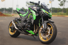 Kawasaki Z1000 sặc sỡ với phong cách Đại bàng xuống núi