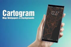 Trải nghiệm miễn phí Cartogram, ứng dụng tạo ảnh nền từ Google Maps trị giá 27.000đ