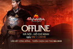 Ngày 4/11 Cửu Âm Chân Kinh tổ chức Offline và tuyển chọn tuyển thủ sang Malaysia tham gia giải đấu SEA 2018