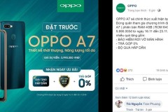 OPPO A7 với RAM 4 GB + 64 GB ROM sẽ có giá dự kiến 5.990.000 đồng