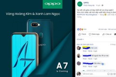 OPPO Việt Nam chính thức đăng tải thông tin về OPPO A7