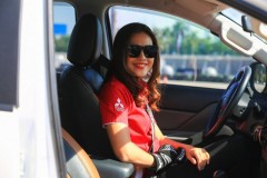 Phấn khích với nữ hoàng drift Leona Chin ‘phá’ xe Mitsubishi tại Mỹ Đình