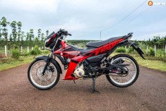 Satria F150 độ gây tê của cậu nhóc 19 tuổi đến từ vùng đất đỏ Bình Phước