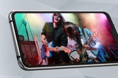 Sharp tung video concept AQUOS R2 Compact với màn hình vừa có nốt ruồi, vừa có tai thỏ