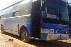 Xe biển Lào đưa đón học sinh gây tai nạn chết người