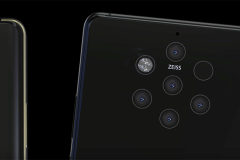 Mặt sau của Nokia 9 PureView sẽ trang bị bộ camera với 5 ống kính