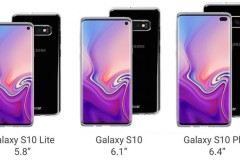 Bộ ba Galaxy S10, S10+ và S10 Lite xuất hiện cùng ốp lưng bảo vệ
