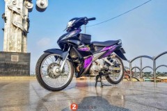 Exciter 135 độ hài hoà với dàn chân 2pis đối xứng tuy không lạ mà sang