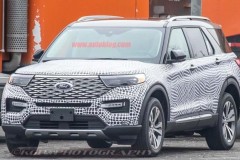 Bắt gặp nguyên mẫu thử nghiệm mới của Ford Explorer 2020
