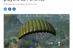 PUBG có nhiều người chơi hơn Fortnite