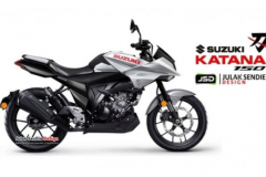 Suzuki Katana 150 lộ diện hình ảnh thiết kế khá thú vị