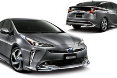 Vừa ra mắt, xe xanh Toyota Prius 2019 đã có loạt phụ kiện độ chính hãng