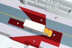 Những kỹ năng xử lý khi gặp xe container trên đường