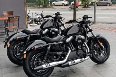 Harley-Davidson Forty-Eight 2019 tem Vivid Black chốt giá từ 470 triệu đồng