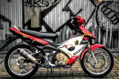 Suzuki FX 125 độ: màn hồi sinh mãnh liệt với niềm khao khát 1 thời của biker Việt