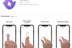 Ứng dụng có thể biến iPhone của bạn thành Magic Mouse