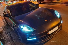 Chiêm ngưỡng Porsche Panamera 4 Sport Turismo: Vẻ đẹp kiêu sa dưới hoàng hôn Sài Gòn