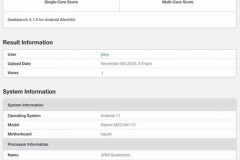 Flagship Xiaomi với chip Snapdragon 875 xuất hiện trên Geekbench, có phải Mi 11?