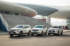 So sánh Ford Everest vs Fortuner vs Pajero Sport - Cuộc chiến SUV 7 chỗ