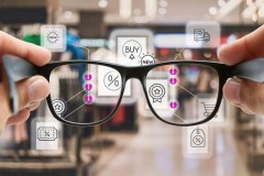 Apple sẽ phản chiếu hình ảnh từ iPhone lên kính thông minh Apple Glasses để xem phim, đọc tin nhắn