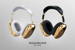 Caviar mạ vàng nguyên chất chỉ 2 tai nghe AirPods Max, giá hơn 2.5 tỷ đồng