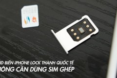 Đã có mã ICCID biến iPhone Lock thành Quốc tế không cần dùng SIM ghép