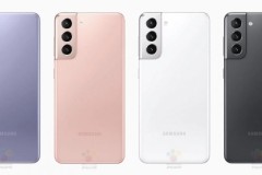 Lộ ảnh render chính thức của Galaxy S21 với tất cả màu sắc