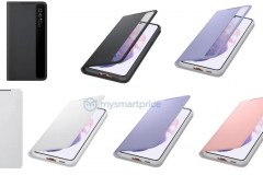Lộ diện toàn bộ ốp lưng của Galaxy S21 series 5G trước ngày ra mắt