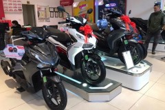 Nhộn nhịp thị trường xe máy Honda dịp giáng sinh
