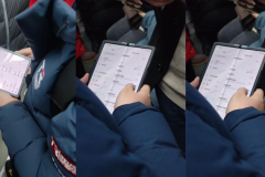 Ảnh thực tế smartphone gập của Xiaomi, chạy MIUI 12 và màn hình siêu lớn