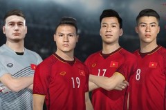 Các ngôi sao của đội tuyển Quốc gia Việt Nam sẽ góp mặt trong tựa game PES 2022