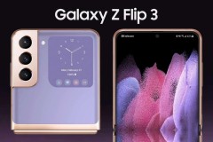 Galaxy Z Flip 3 lộ diện ấn tượng trong loạt ảnh render mới