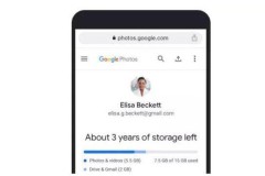 Hướng dẫn kiểm tra dung lượng bộ nhớ còn lại trên Google Photos