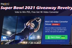 Mời nhận miễn phí WinX HD Video Converter Deluxe và bình chọn nhà vô địch Super Bowl với giải thưởng là 1 chiếc PS5!