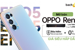 Oppo Reno 5 chính thức mở bán tại Bạch Long Mobile với mức giá siêu hấp dẫn