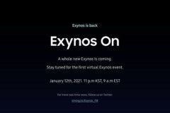 Samsung gửi thư mời sự kiện Exynos On 2021 vào ngày 12/1