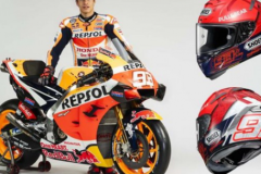 Shoei X-14: Marquez 6 ra mắt, phiên bản dành cho Marc Marquez tại MotoGP 2021.