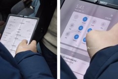 Smartphone màn hình gập của Xiaomi lộ diện ngoài thực tế