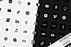 Tổng hợp 24 gói icon biểu tượng ứng dụng cực độc đáo trên iPhone, tải ngay thôi!